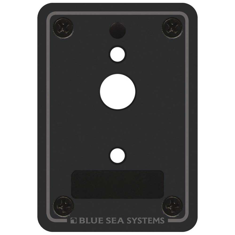 Blue Sea Systems Blank Single A-series Panel Schwarz von Blue Sea Systems