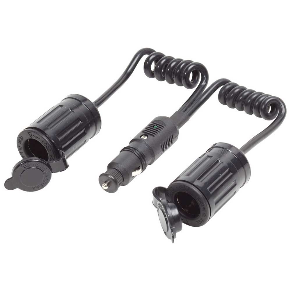 Blue Sea Systems Single Plug With Dual Socket Extension Schwarz Blue Sea Systems Single Plug With Dual Socket Extension Schwarz von Blue Sea Systems