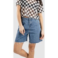 Blue Tomato Pleated Denim Shorts light denim von Blue Tomato