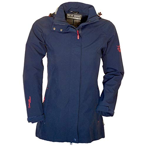 Blue-Wave Britta Damen Funktionsjacke Große Größen, Navy, 46 von Blue-Wave