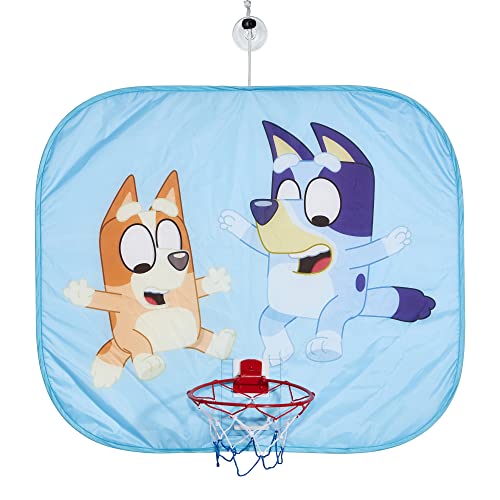 Bluey Kinder Pop-Up-Basketballkorb-Set mit aufblasbarem Basketball für drinnen und draußen Bluey Kinder Pop-Up-Basketballkorb-Set mit aufblasbarem Basketball für drinnen und draußen von BlueY