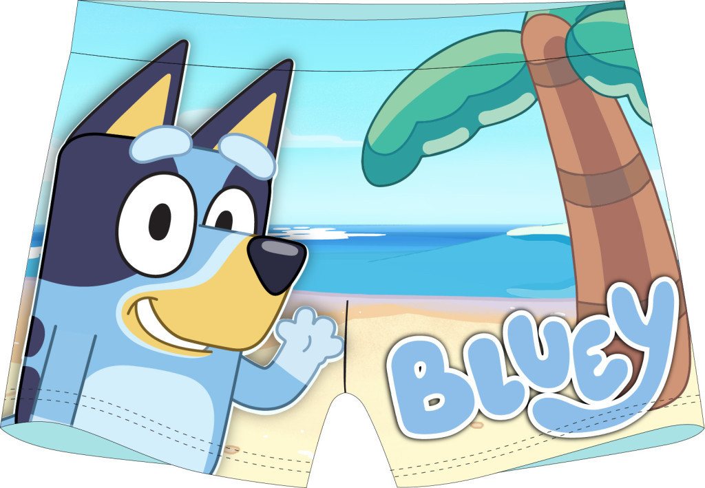 Bluey Badehose Bluey Palm Kinder Badehose, Shorts 92/98 cm Bluey Badehose Bluey Palm Kinder Badehose, Shorts 92/98 cm von Bluey