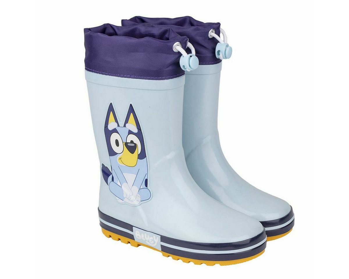 Bluey Gummistiefel Kinder Gummistiefel Bluey Hellblau von Bluey