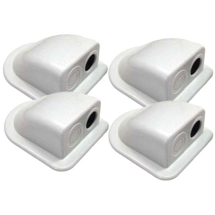 Blugy Cable Grommet For Solar Panels 4 Units Silber Blugy Cable Grommet For Solar Panels 4 Units Silber von Blugy