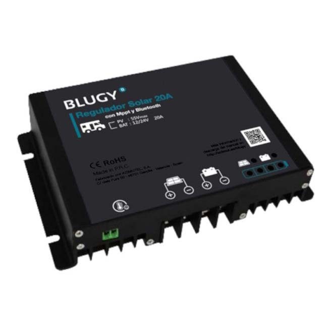Blugy Mppt Bluetooth 12/solar Regulator 20a 24v 164 x 107 x 32 mm Blugy Mppt Bluetooth 12/solar Regulator 20a 24v 164 x 107 x 32 mm von Blugy
