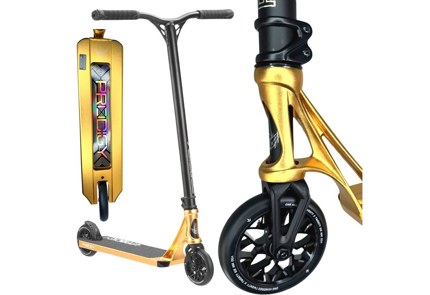 Blunt Stuntscooter Blunt Prodigy X Complete Stunt-Scooter H=86cm Park Gold Blunt Stuntscooter Blunt Prodigy X Complete Stunt-Scooter H=86cm Park Gold von Blunt