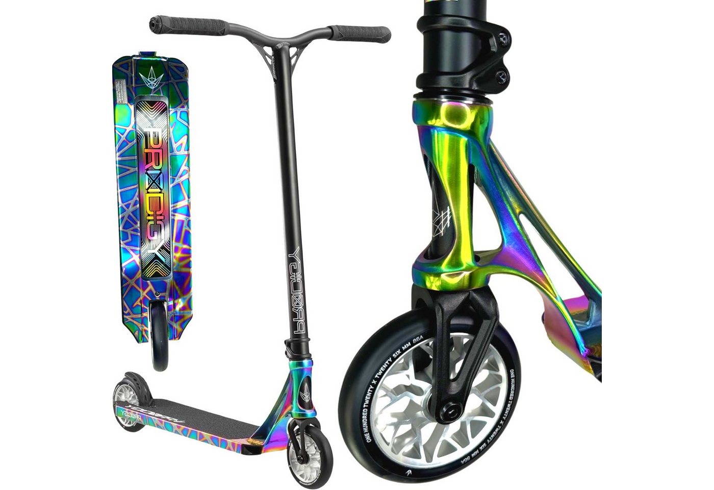 Blunt Stuntscooter Blunt Prodigy X Complete Stunt-Scooter H=86cm Park Neochrome von Blunt