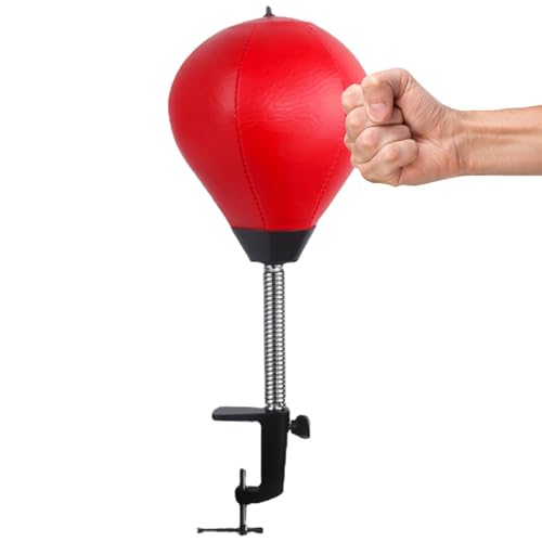 Desktop-Boxsack, Desktop-Boxsack-Speedbälle, Tischbox-, Desktop-Speed-Punchingball, Clip- -Boxsack, weiches Material für Tisch und Arbeitsplatte von Bmdjdq