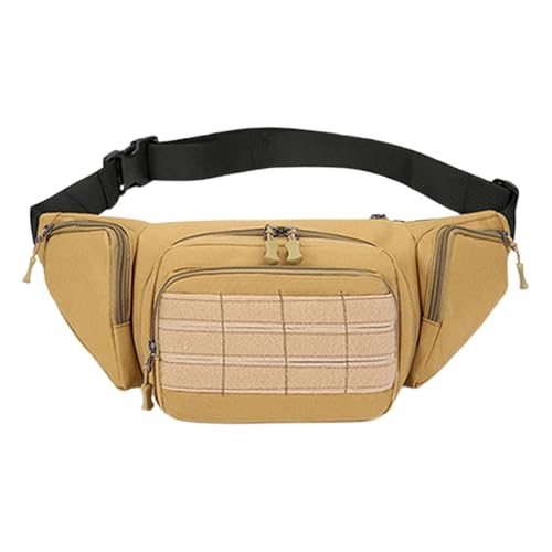 Outdoor-Bauchtasche, Herren-Hüfttasche, Utility-Hüfttasche, Fliegenfischen, Nylon-Hüfttasche, bequem zu tragen, kleine Angelausrüstungstasche für Outdoor-Sportaktivitäten, khaki, Refer to description, von Bmdjdq