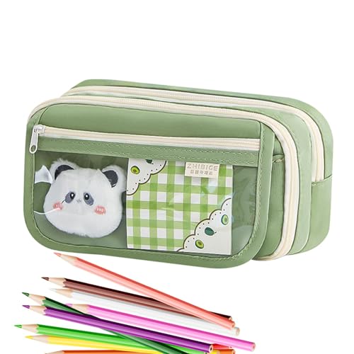 Panda Pencil Case, Stationery Pen Storage, Pencil Organizer Box, Stationery Storage Pouch, Cute Capybara Pencil Organizer Case, Cute Aesthetic Pencil Case for Elementary School, Middle School, College von Bmdjdq