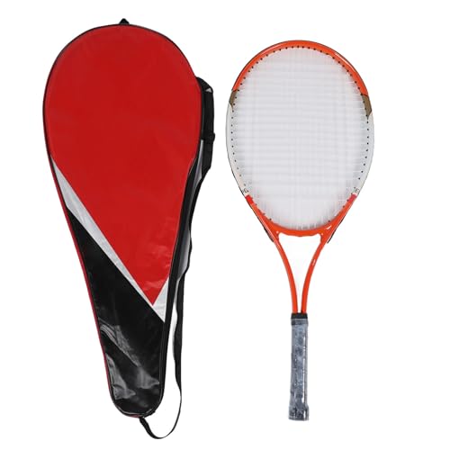 27-Zoll-Tennisschläger, Tennisschläger für Erwachsene und Jugendliche mit Schlägertasche, Ideal für Anfänger und Fortgeschrittene (Rot) von Bnineteenteam