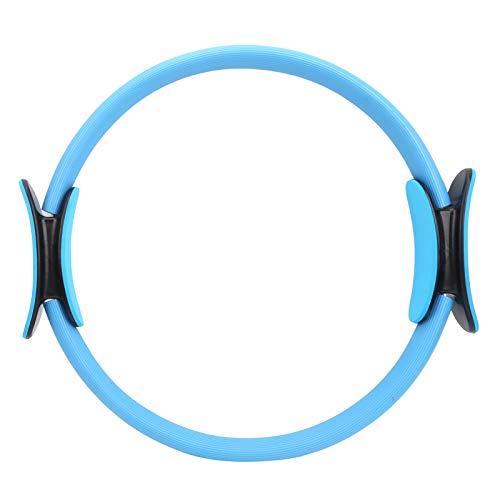 Bnineteenteam Bodybuilding-Yoga-Ring, Multifunktionales Pilates-Kreis-Trainingsgerät mit Seitengriffen, Perfekt für Fitness und Gesäßformung (BLUE) von Bnineteenteam