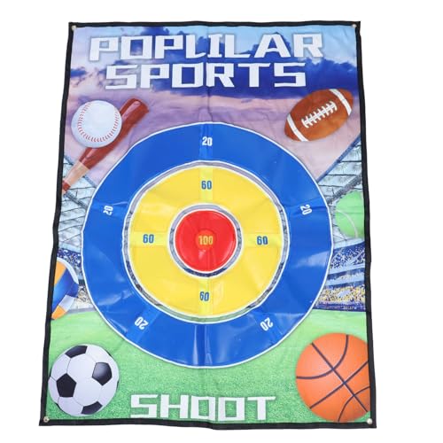 Zielklebeball-Set, Interaktives Eltern-Kind-Spiel, mit Punktesystem und Wiederverwendbaren Bällen, Indoor-Spielzeug für von Bnineteenteam