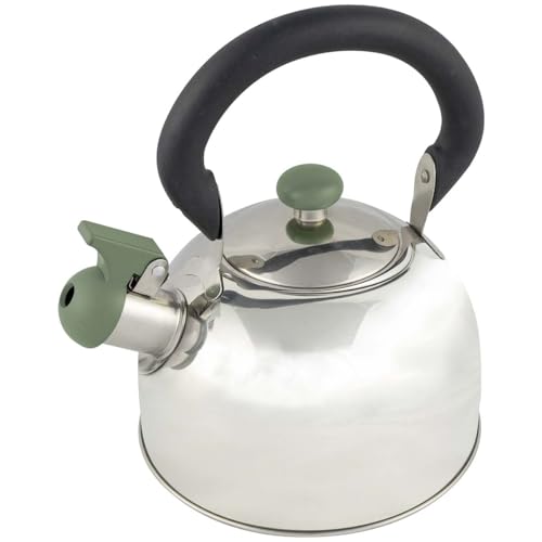 Bo-Camp Camping Wasserkocher Trend 2 Flötenkessel Teekessel Edelstahl 2,5 L von Bo-Camp