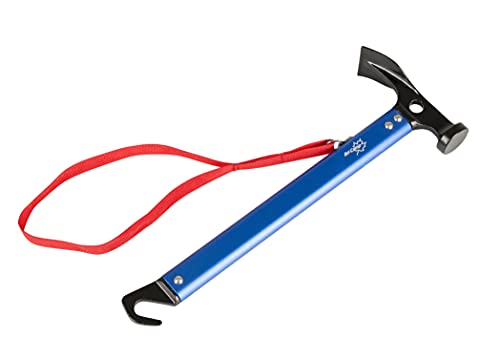 Bo-Camp 4114860 Hammer Stahl/Aluminium mit Peg Abzieher 370 Gramm, Blau Bo-Camp 4114860 Hammer Stahl/Aluminium mit Peg Abzieher 370 Gramm, Blau von Bo-Camp