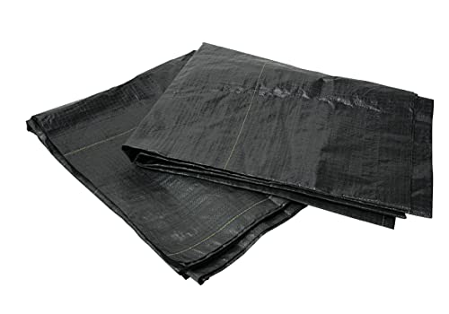 Bo-Camp BC Eco Pp Bodenplane, Schwarz, 3 x 6 m/100 g von Bo-Camp