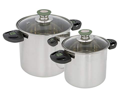 Bo-Camp Küche BC Set Töpfe Elegance 2 Edelstahl Silver Bo-Camp Küche BC Set Töpfe Elegance 2 Edelstahl Silver von Bo-Camp