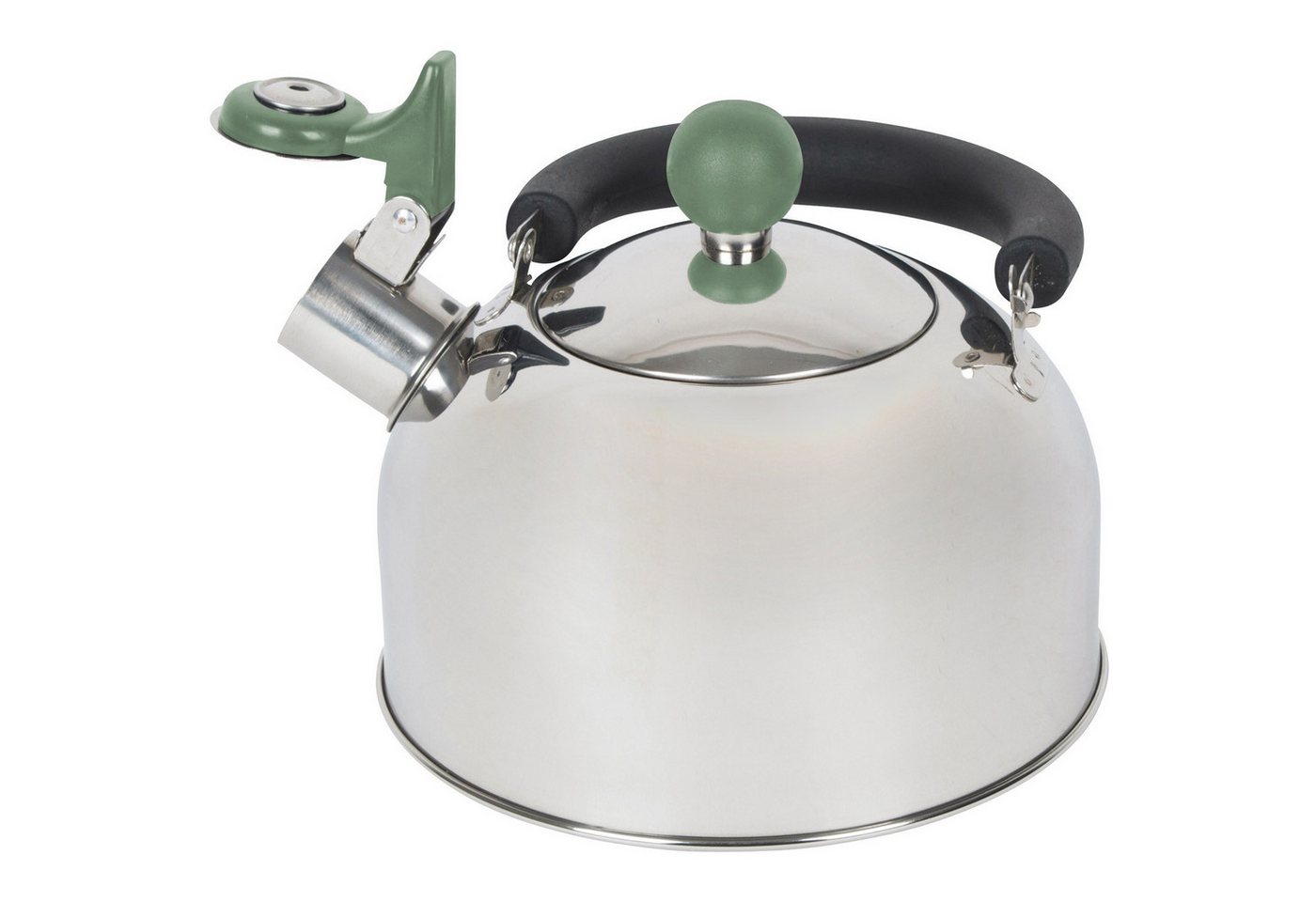 Bo-Camp Teekanne Camping Wasserkocher Trend 1 Flötenkessel, Teekessel Edelstahl 1,2 L Bo-Camp Teekanne Camping Wasserkocher Trend 1 Flötenkessel, Teekessel Edelstahl 1,2 L von Bo-Camp