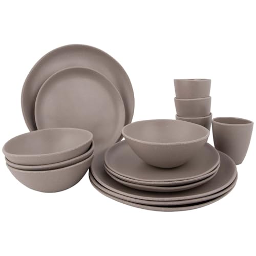 Bo-Camp Hoxton Geschirr-Set, 16-teilig, beige Bo-Camp Hoxton Geschirr-Set, 16-teilig, beige von Bo-Camp