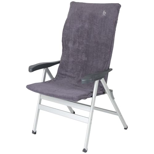 Frottee Stuhlüberzug Dunkelgrau 124x 58 cm gepolstert Frottee Stuhlüberzug Dunkelgrau 124x 58 cm gepolstert von Bo-Camp