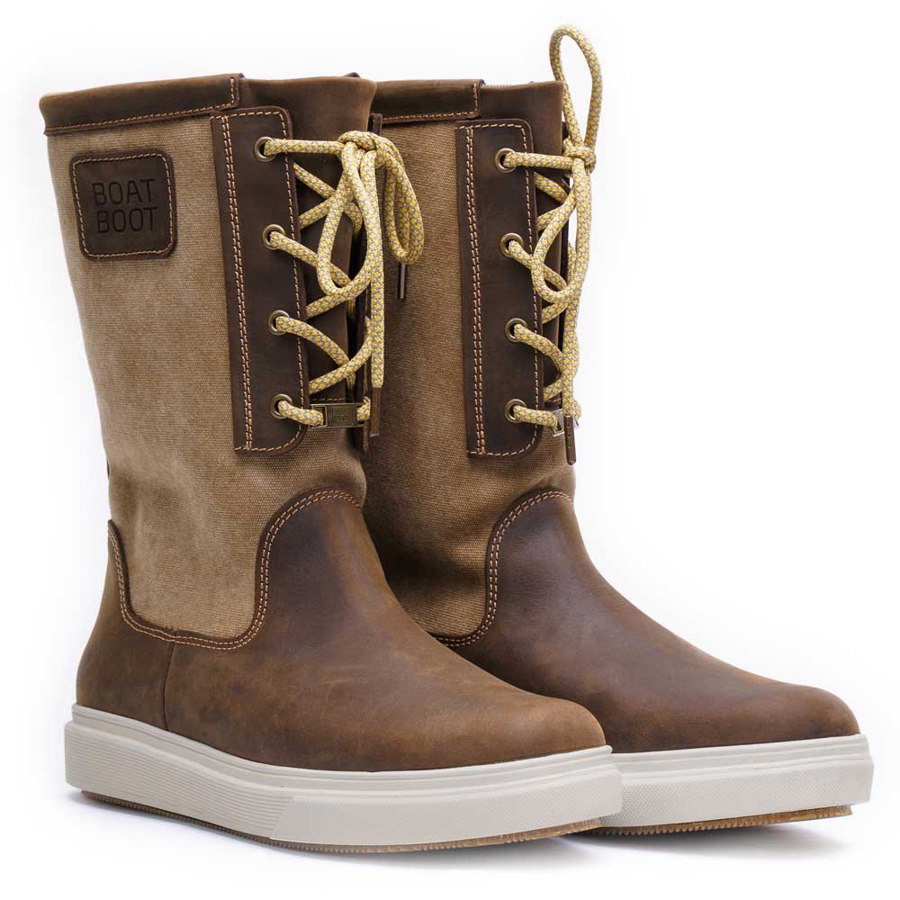Boat Boot Canvas Laceup Boots Braun EU 46 Frau Boat Boot Canvas Laceup Boots Braun EU 46 Frau von Boat Boot