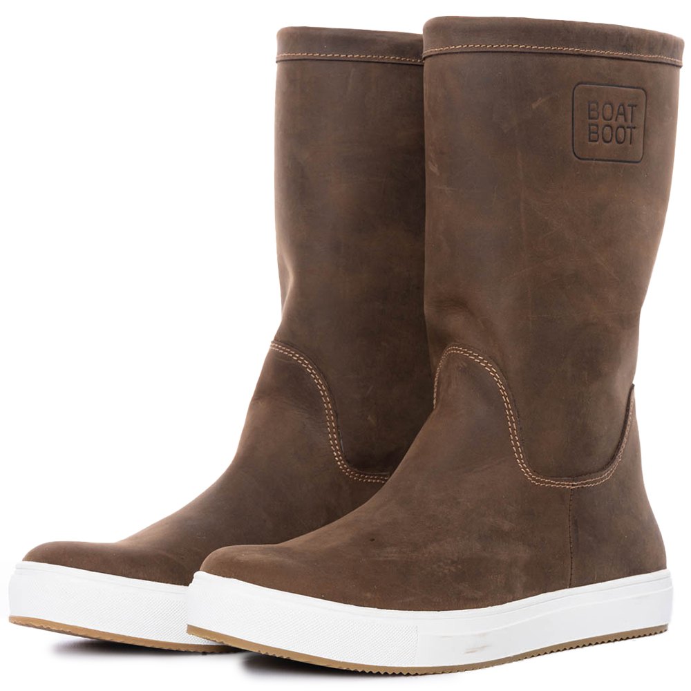 Boat Boot None Lace Leather Boots Braun EU 43 Frau Boat Boot None Lace Leather Boots Braun EU 43 Frau von Boat Boot