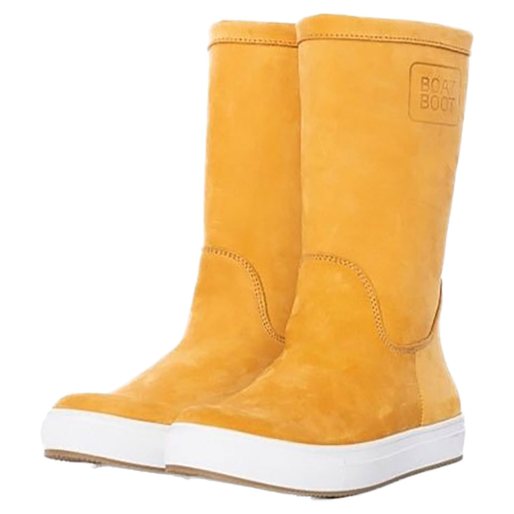 Boat Boot None Lace Leather Boots Gelb EU 43 Frau Boat Boot None Lace Leather Boots Gelb EU 43 Frau von Boat Boot