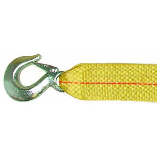 Boatbuckle Heavy Duty Winch Strap With Loop End 7.6 M Gelb 5.08 cm von Boatbuckle
