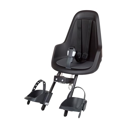 BOBIKE 8012100025 - GO Mini Vorderer Kindersitz für Rahmen – Sicher & Kompakt für Kinder von 9 Monaten bis 3 Jahren bis 15 KG, Urban Schwarz BOBIKE 8012100025 - GO Mini Vorderer Kindersitz für Rahmen – Sicher & Kompakt für Kinder von 9 Monaten bis 3 Jahren bis 15 KG, Urban Schwarz von Bobike