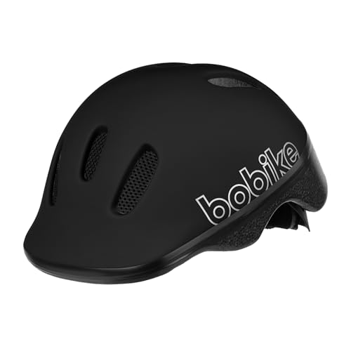 Bobike Unisex-Baby Helmet GO Size XXS Kinderhelm, Urban Schwarz von Bobike