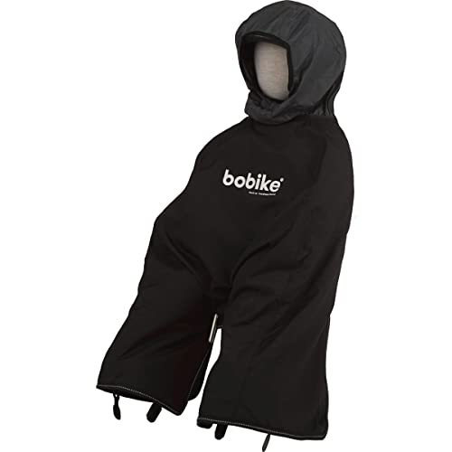 Bobike Unisex – Erwachsene Mini Poncho, Schwarz, 102 x 75 mm von Bobike