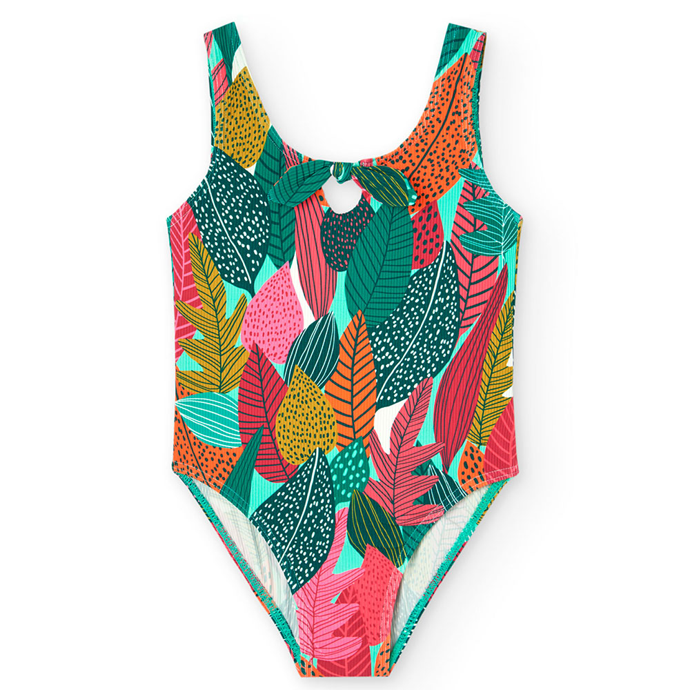 Boboli Polyamide Leaves Swimsuit  6 Years Mädchen von Boboli