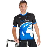 Fahrradtrikot, BOBSTARS Kurzarmtrikot CO2Zero, für Herren, Größe S, von Bobstars