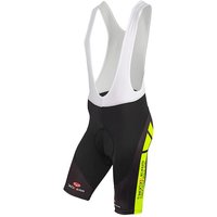 Radlerhose, BOBTEAM Colors kurze Trägerhose, für Herren, Größe M, von Bobteam