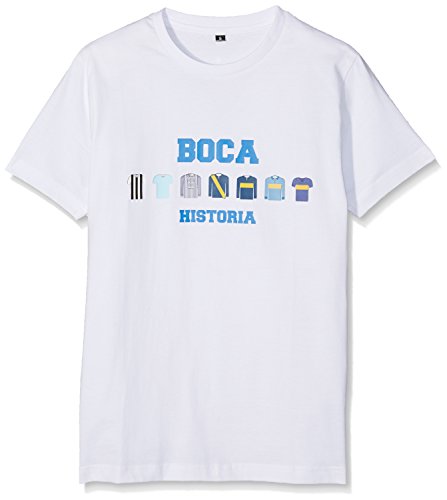 Boca Juniors Herren Boca Historia Historia Shirts Grau T-Shirt S M weiß Boca Juniors Herren Boca Historia Historia Shirts Grau T-Shirt S M weiß von Boca Juniors