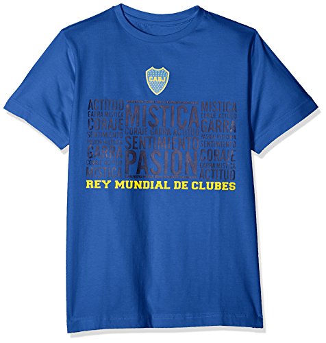 Boca Juniors Mistica T-Shirt Fußball M blau von Boca Juniors