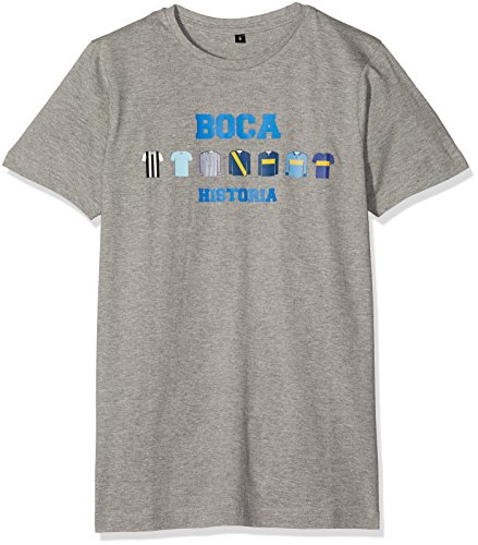 Boca Juniors official tee shirt Historia mini shirts grey von Boca Juniors