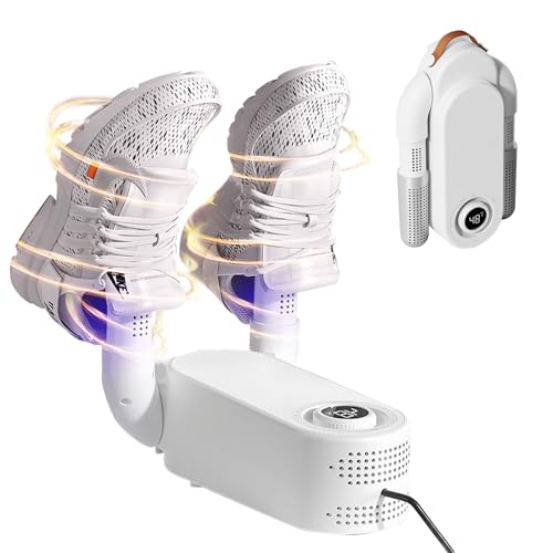 Schuhtrockner Elektrisch, Schuhtrockner Antibakteriell, Schuh Trockner, Tragbarer Shoe Dryer, Schuhheizung mit Timer, UV Desinfektion, Desodorierung für Schuhe Hüte Handschuhe Socken Skischuhe Schuhtrockner Elektrisch, Schuhtrockner Antibakteriell, Schuh Trockner, Tragbarer Shoe Dryer, Schuhheizung mit Timer, UV Desinfektion, Desodorierung für Schuhe Hüte Handschuhe Socken Skischuhe von Bocguy