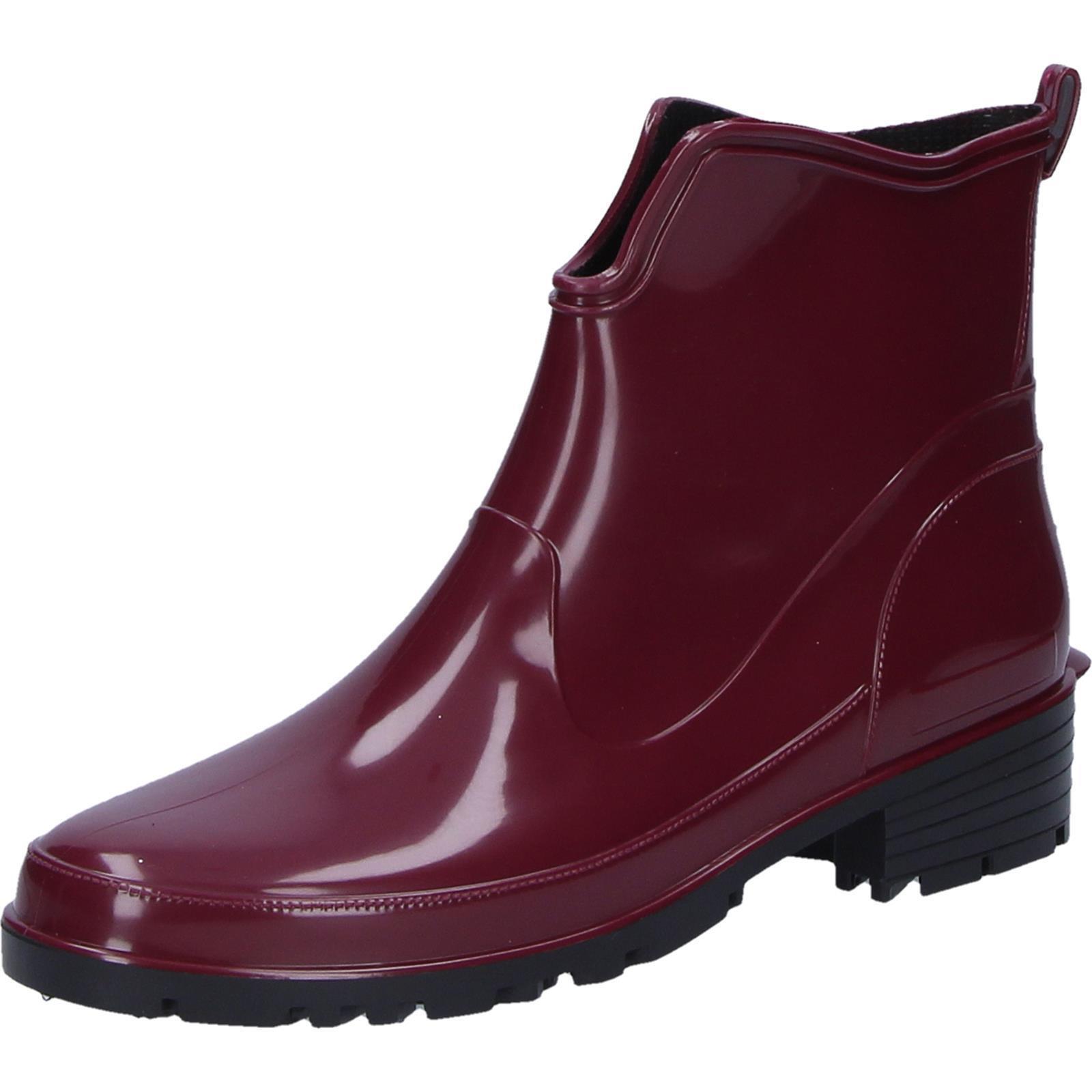 Bockstiegel Elke PVC Damen-Halbstiefel weinrot Gr. 42 von Bockstiegel