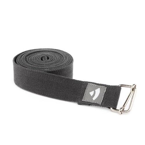 Bodhi ASANA BELT PRO Yogagurt mit Metall-Verschluss, Schiebe-Schnalle eckig, langer Gurt aus Baumwolle, Yoga Hilfsmittel, 3 m x 38 mm, Yogazubehör Bodhi ASANA BELT PRO Yogagurt mit Metall-Verschluss, Schiebe-Schnalle eckig, langer Gurt aus Baumwolle, Yoga Hilfsmittel, 3 m x 38 mm, Yogazubehör von Bodhi