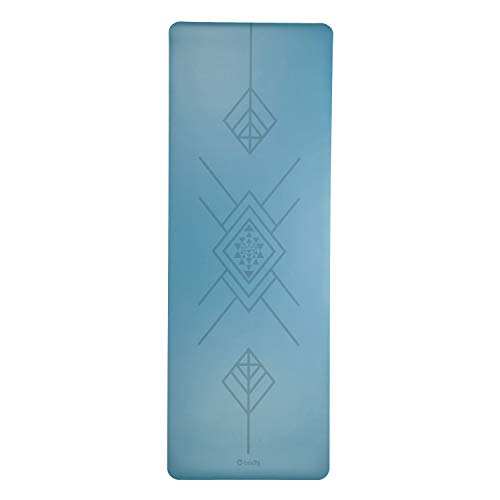 Bodhi Yogamatte Phoenix | Rutschfest & Schadstofffrei | Matte aus Naturkautschuk mit PU-Beschichtung für intensives Yoga | Antirutschmatte für deine Yogapraxis (Tribalign/blau) Bodhi Yogamatte Phoenix | Rutschfest & Schadstofffrei | Matte aus Naturkautschuk mit PU-Beschichtung für intensives Yoga | Antirutschmatte für deine Yogapraxis (Tribalign/blau) von Bodhi
