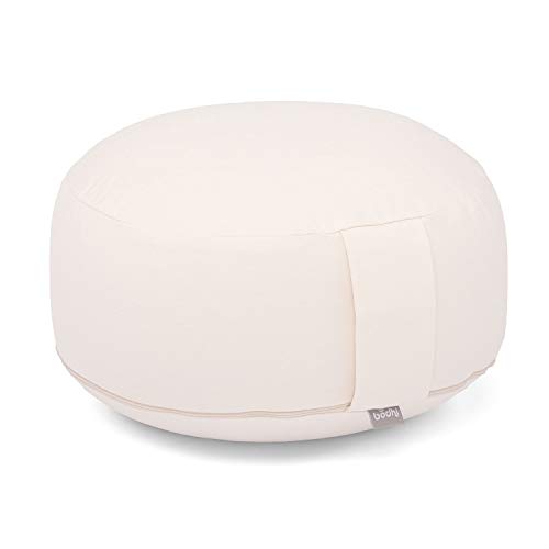 Bodhi Meditationskissen Rondo ECO | Yogakissen mit Bio Dinkelfüllung | Bezug aus 100% Baumwolle | Waschbarer Bezug mit praktischer Trageschlaufe | Höhe 20 cm (Natur) Bodhi Meditationskissen Rondo ECO | Yogakissen mit Bio Dinkelfüllung | Bezug aus 100% Baumwolle | Waschbarer Bezug mit praktischer Trageschlaufe | Höhe 20 cm (Natur) von Bodhi