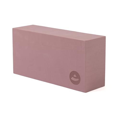 Bodhi Yogaklotz ASANA BRICK, flieder, Yogablock, praktisches Yogazubehör, Yoga Hilfsmittel auch für Anfänger von Bodhi