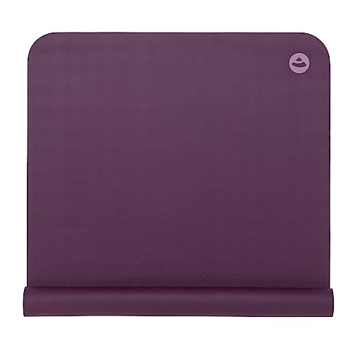 Bodhi Yogamatte ECO PRO Travel | 100% Naturkautschuk | Superleicht & Faltbar | Extrem Rutschfest | Ökologisch | Profi-Matte für Yoga & Pilates | Ideal zum Reisen | 185 x 60 x 0,13 cm | violett von Bodhi