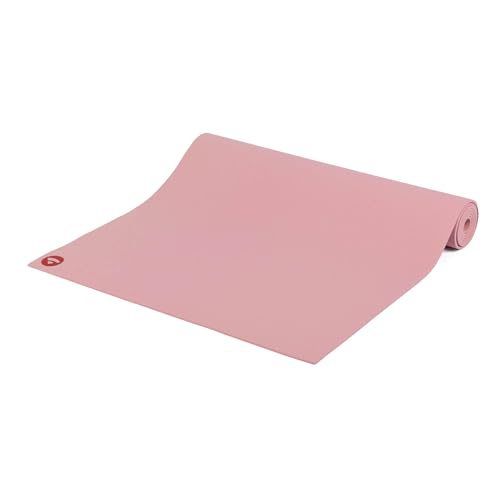 Bodhi Yogamatte Rishikesh Premium 60 | Rutschfest & Schadstofffrei | Matte für Yoga & Pilates | Antirutschmatte für deine Yogapraxis | Made in Germany | OEKO-TEX 100 | Übungsmatte | rosa von Bodhi