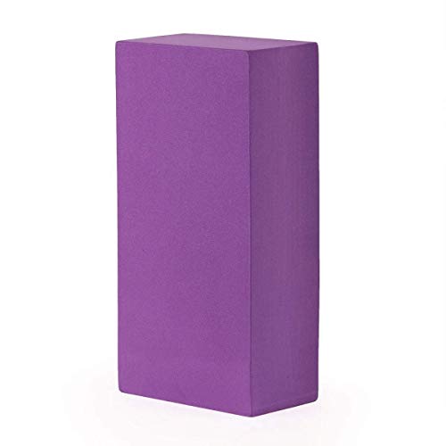 Yogaklotz ASANA BRICK, lila, Yogablock, praktisches Yogazubehör, Yoga Hilfsmittel auch für Anfänger Yogaklotz ASANA BRICK, lila, Yogablock, praktisches Yogazubehör, Yoga Hilfsmittel auch für Anfänger von Bodhi