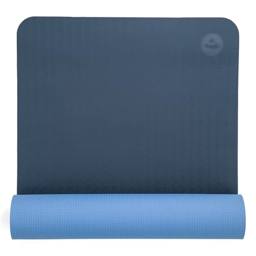 Bodhi Yogamatte Lotus Pro | Rutschfeste Übungsmatte | Sportmatte für Gymnastik, Pilates & Fitness | Antirutschmatte für deine Yogapraxis | Hypoallergene Trainingsmatte | blau/hellblau Bodhi Yogamatte Lotus Pro | Rutschfeste Übungsmatte | Sportmatte für Gymnastik, Pilates & Fitness | Antirutschmatte für deine Yogapraxis | Hypoallergene Trainingsmatte | blau/hellblau von Bodhi