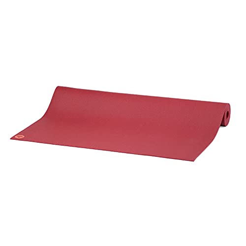 Bodhi Yogamatte Rishikesh Premium 80 XL | Matte für Yoga & Pilates | Antirutschmatte für deine Yogapraxis | Rutschfest & Schadstofffrei | Made in Germany | OEKO-TEX 100 | Übungsmatte | bordeaux von Bodhi