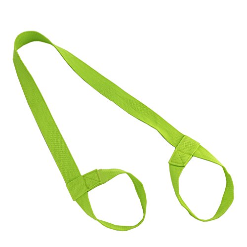 Bodh2000 Yogamatte Gurtschlinge - verstellbare elastische Yogamatte Trägergurt für Dicke Yogamatte, grün Bodh2000 Yogamatte Gurtschlinge - verstellbare elastische Yogamatte Trägergurt für Dicke Yogamatte, grün von Bodhi200