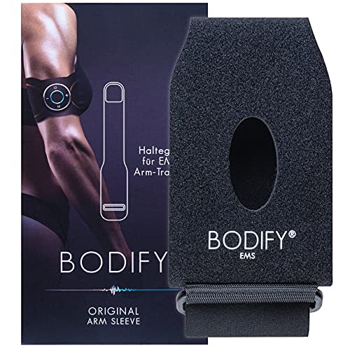 Bodify® Haltegurt für EMS Arm & Beintrainer - zur zusätzlichen Fixierung der Gelpads - Gurt für EMS Arm & Beintrainer - Für Männer und Frauen - Das ORIGINAL (Ohne EMS Trainer) (Arm-Haltegurt) von Bodify